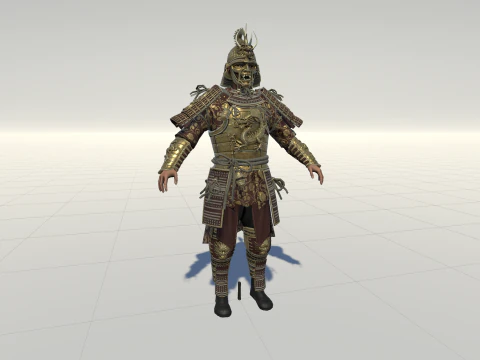 SamuraiRemaster5 3D Model
