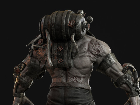 Zombie Jagger 3D Model