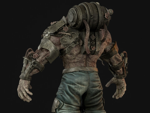 Zombie Jagger 3D Model