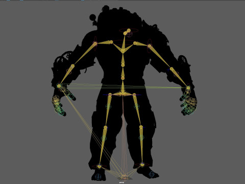 Zombie Jagger 3D Model