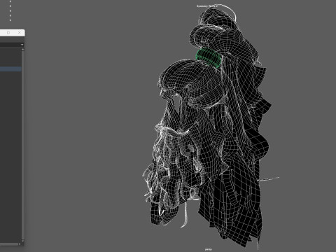 2ManHairBeard 3D Model