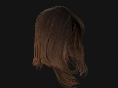 3Woman Long Kare 3D Model