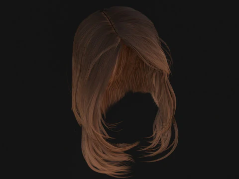 3Woman Long Kare 3D Model