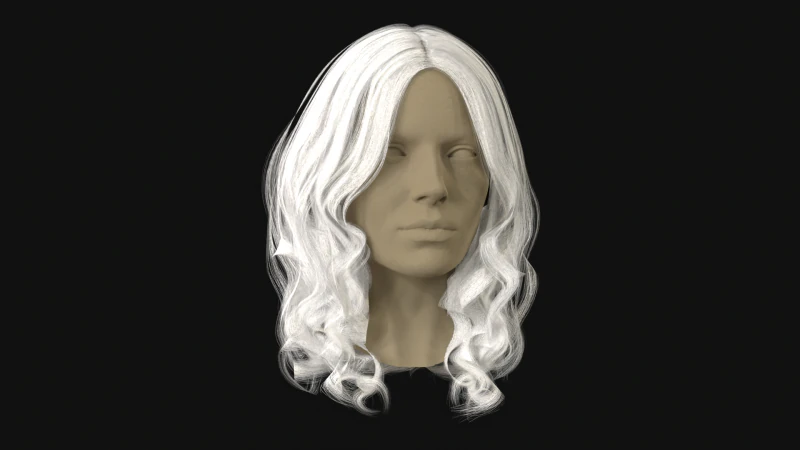 8Woman Short Hair3 3D Model .c4d .max .obj .3ds .fbx .stl .blend 