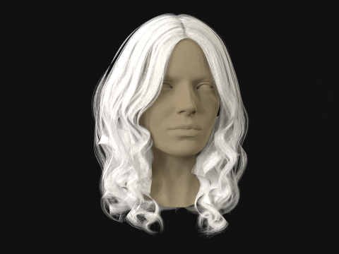 8Mujer Pelo Corto3 Modelo 3D