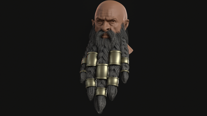 9c&uuml;ce sakal 3D Model .c4d .max .obj .3ds .fbx .stl .blend 