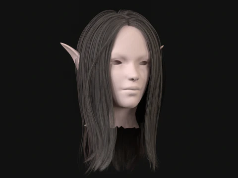 17Elf Sa&ccedil;ı1 3D Model