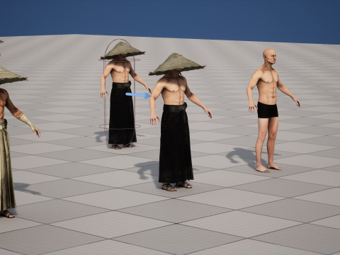 Samurai Muda Model 3D