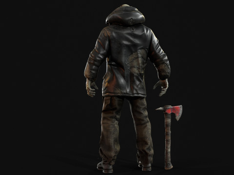 Il colosso zombi invernale 2 Modello 3D