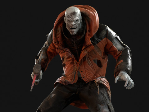 Il colosso zombi invernale 2 Modello 3D