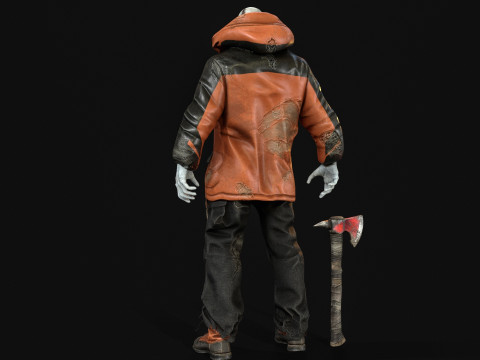 Il colosso zombi invernale 2 Modello 3D