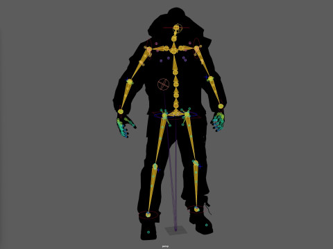 Il colosso zombi invernale 2 Modello 3D