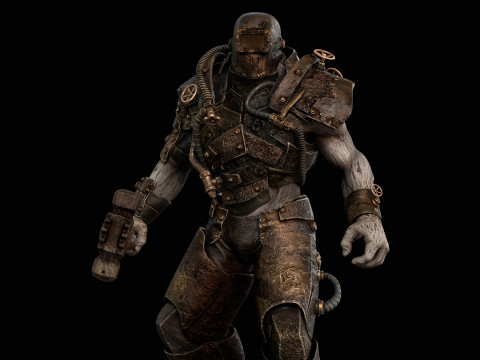 Зварювальник Zombie Juggernaut 5 3D Модель