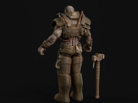 Soudeur Zombie Juggernaut 5 Modèle 3D
