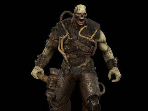 Soudeur Zombie Juggernaut 5 Modèle 3D