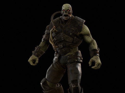 Soudeur Zombie Juggernaut 5 Modèle 3D