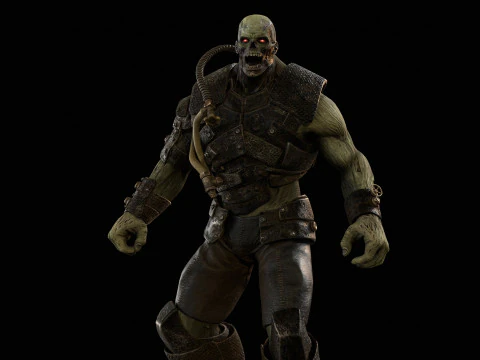 Welder Zombie Juggernaut 5 3D Model