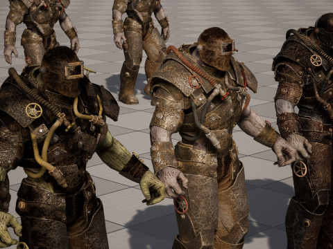 Soudeur Zombie Juggernaut 5 Modèle 3D