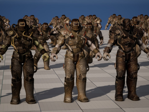 Soudeur Zombie Juggernaut 5 Modèle 3D