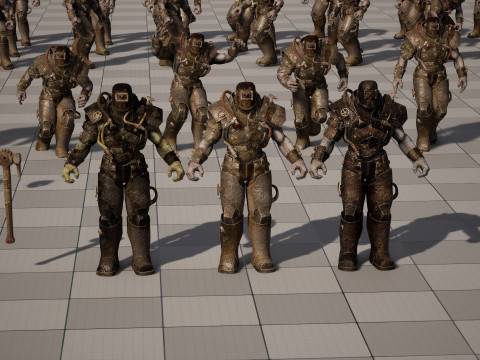 Soudeur Zombie Juggernaut 5 Modèle 3D