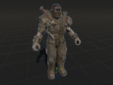 Soudeur Zombie Juggernaut 5 Modèle 3D