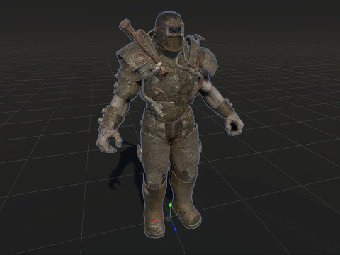 Welder Zombie Juggernaut 5 3D Model