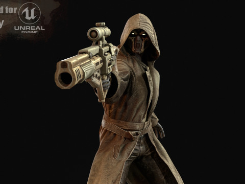 अस्थि लावक 3D मॉडल