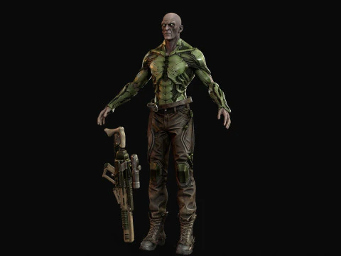 Kemik Azraili 3D Model