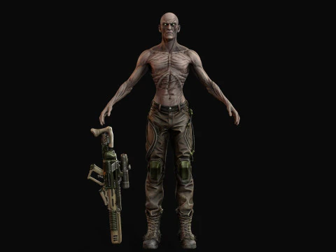 Kemik Azraili 3D Model