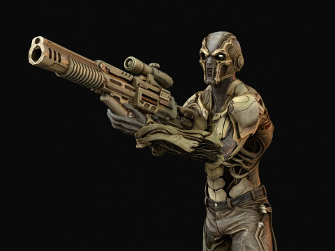 ボーンリーパー 3Dモデル