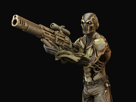 Kemik Azraili 3D Model