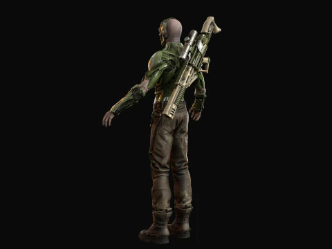 Kemik Azraili 3D Model