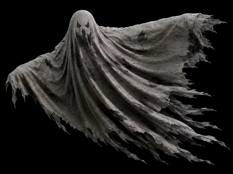 Ghost Character 3D Model