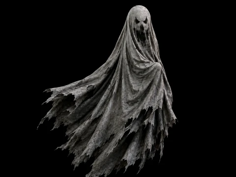 Ghost Character 3D Model