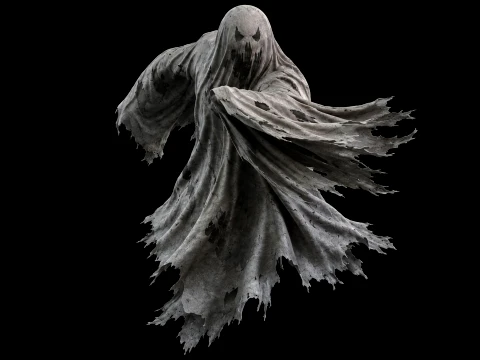 Ghost Character 3D Model