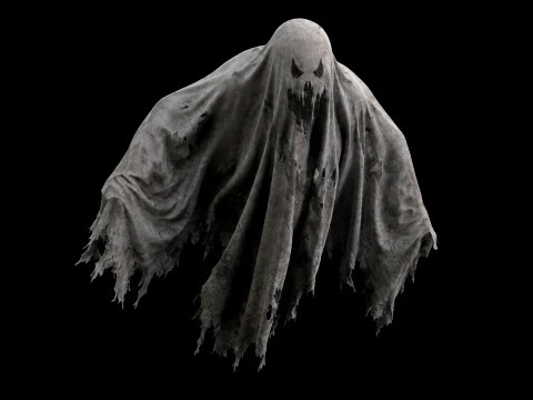 Ghost Character 3D Model