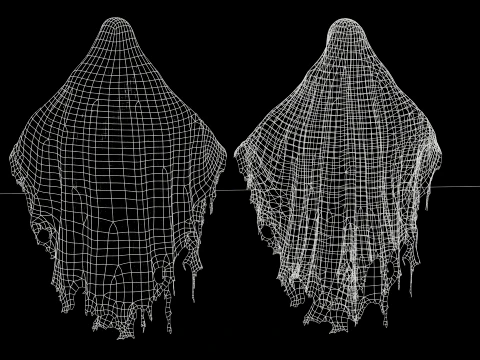 Ghost Character 3D Model