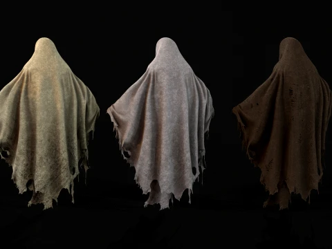Ghost Character 3D Model