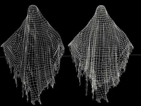 Ghost Character 3D Model