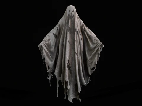 Ghost Character 3D Model