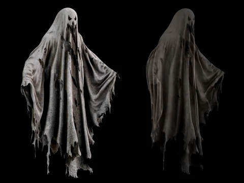 Ghost Character 3D Model