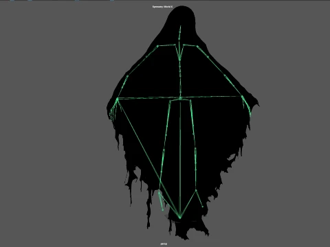 Ghost Character 3D Model