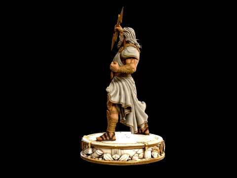 Zeus 3D Print Ready 3D Print Model