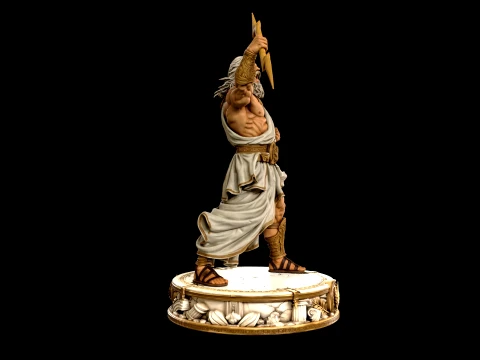 Zeus 3D Print Ready 3D Print Model