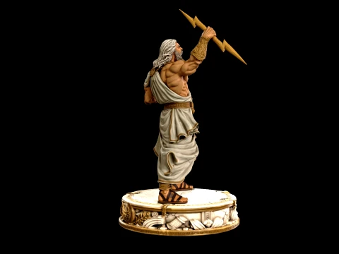 Zeus 3D Print Ready 3D Print Model
