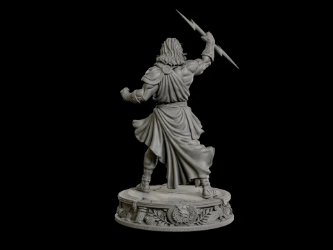 Zeus 3D Print Ready 3D Print Model