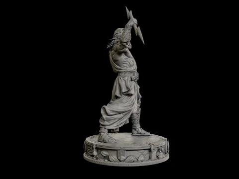 Zeus 3D Print Ready 3D Print Model