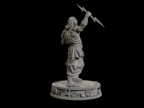 Zeus 3D Print Ready 3D Print Model