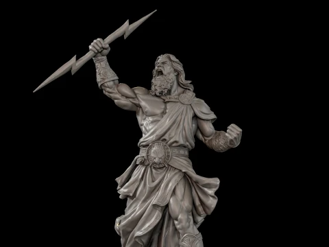 Zeus 3D Print Ready 3D Print Model
