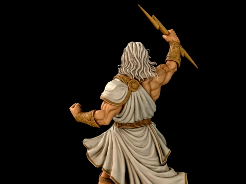 Zeus 3D Print Ready 3D Print Model